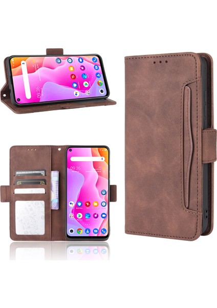 Tcl 10L ile Uyumlu Kickstand Koruyucu, Kredi Kartı Tutacağı Pu Deri Darbeye Dayanıklı Telefon Kılıfı (Yurt Dışından) fırsatları