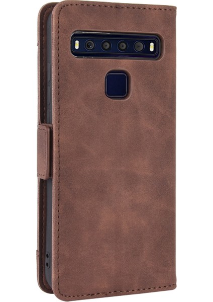 Tcl 10L ile Uyumlu Kickstand Koruyucu, Kredi Kartı Tutacağı Pu Deri Darbeye Dayanıklı Telefon Kılıfı (Yurt Dışından) indirimleri