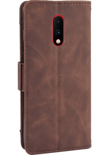 Oneplus 7 ile Uyumlu Kickstand Koruyucu, Kredi Kartı Tutacağı Pu Deri Darbeye Dayanıklı Telefon Kılıfı (Yurt Dışından) indirimleri