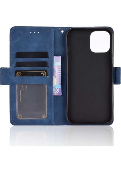 iPhone 12 Pro Max ile Uyumlu Kickstand Koruyucu, Kredi Kartı Tutacağı Pu Deri Darbeye Dayanıklı Telefon Kılıfı (Yurt Dışından) fırsatları
