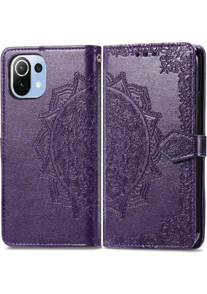 Xiaomi 11 Lite Için Kılıf Zarif Desen Basit Iş Darbeye Çevir (Yurt Dışından)