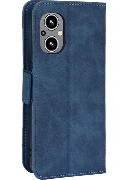 Oneplus Nord N20 5g ile Uyumlu Kickstand Koruyucu, Kredi Kartı Tutacağı Pu Deri Darbeye Dayanıklı Telefon Kılıfı (Yurt Dışından)
