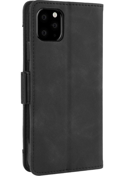 iPhone 11 Pro Max ile Uyumlu Kickstand Koruyucu, Kredi Kartı Tutacağı Pu Deri Darbeye Dayanıklı Telefon Kılıfı (Yurt Dışından) indirimleri