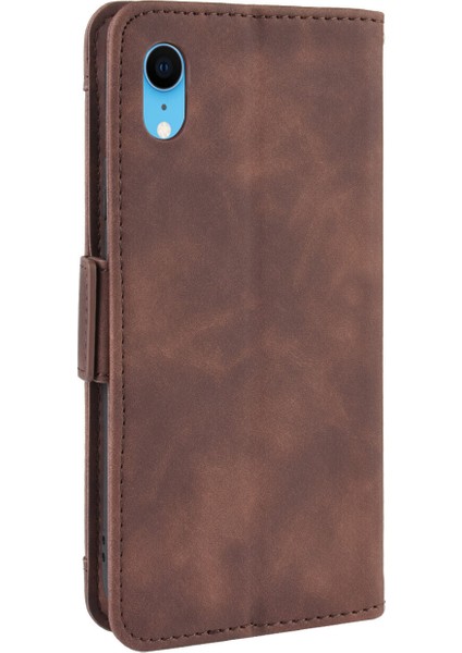 iPhone Xr ile Uyumlu Kickstand Koruyucu, Kredi Kartı Tutacağı Pu Deri Darbeye Dayanıklı Telefon Kılıfı (Yurt Dışından) indirimleri