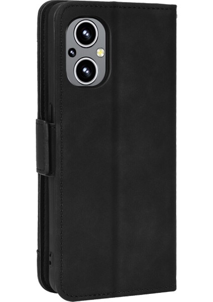 Oneplus Nord N20 5g ile Uyumlu Kickstand Koruyucu, Kredi Kartı Tutacağı Pu Deri Darbeye Dayanıklı Telefon Kılıfı (Yurt Dışından)
