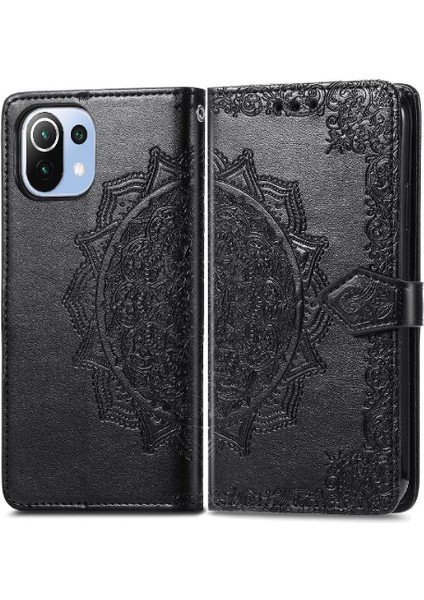 Xiaomi 11 Lite Için Kılıf Zarif Desen Basit Iş Darbeye Çevir (Yurt Dışından)