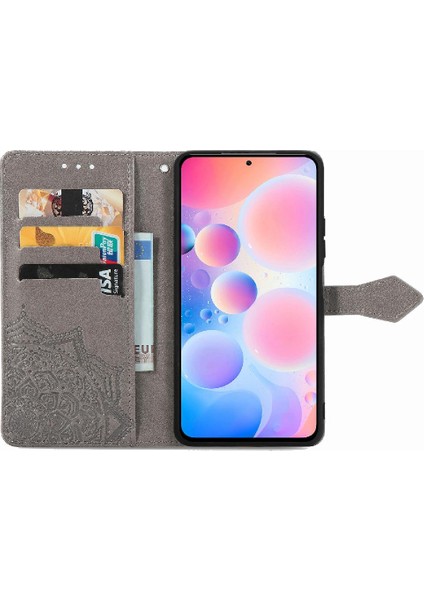 Redmi Için Kılıf K40/K40 Pro Kapak Kapak Darbeye Deri Kılıf Basit (Yurt Dışından) modelleri