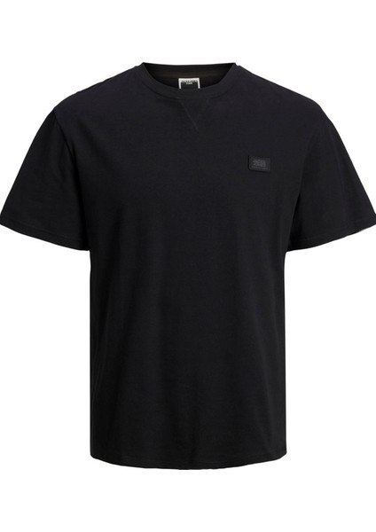 Jcoclassıc Twıll Tee Ss Crew NECK23 Sn 12240266 Siyah