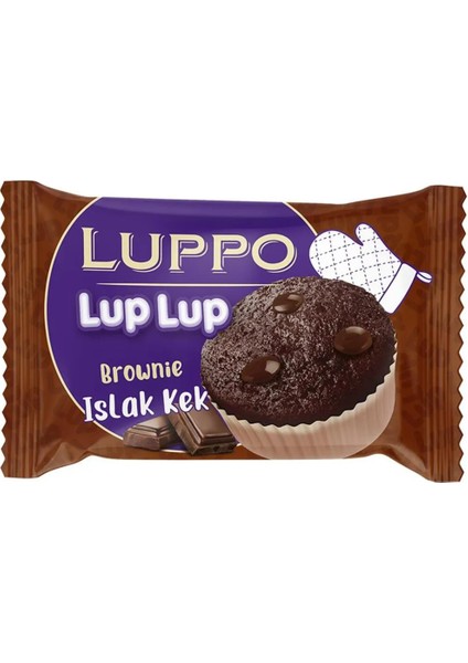 Lup Lup Brownie Islak Kek 40 gr x 24 Adet