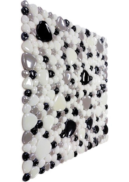 Mutfak, Banyo, Havuz, Sauna, Spa ve Yaşam Alanlarının Tüm Yüzeyleri Için Damla Cam Mozaik. File Ölçüsü: 31.5X31.5 Cm. ( 1 Koli = 1 m2 Fiyatıdır )