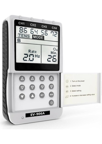 EV-906A 4 Kanallı Tens Ems Cihazı fiyatları