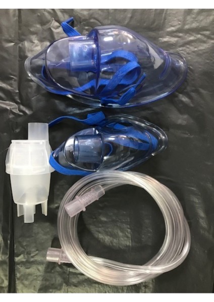 Nebülizatör Maskesi Ithal Yetişkin ve (Çocuk) Pediatrik Set