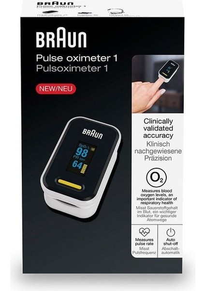 Braun Pulse Oksimetre Nabız Oksimetresi fiyatları