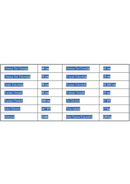 Rolid 100 Tekerlekli Sandalye fırsatları
