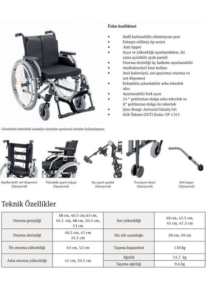Ottobock Start Intro M2S 38 Cmlik fırsatları