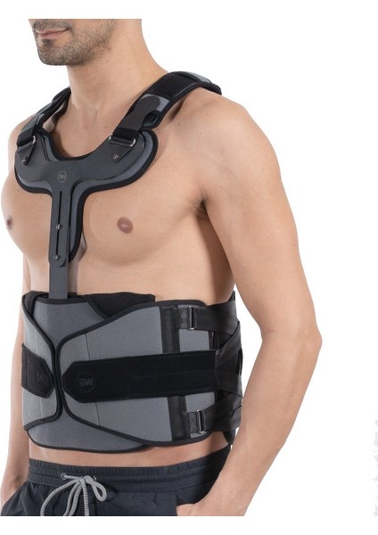 T.l.s.o Korse - Karın ve Bel Destekli Alüminyum Small/medium