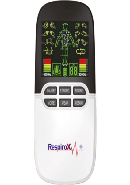 Rtc-Pro Renkli Dijital Masaj Aleti Tens 8 Kanallı Şarjlı (8 Pedli) modelleri