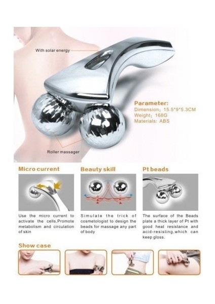 Massager Bilyalı Sıkılaştırılı Masaj Aleti modelleri