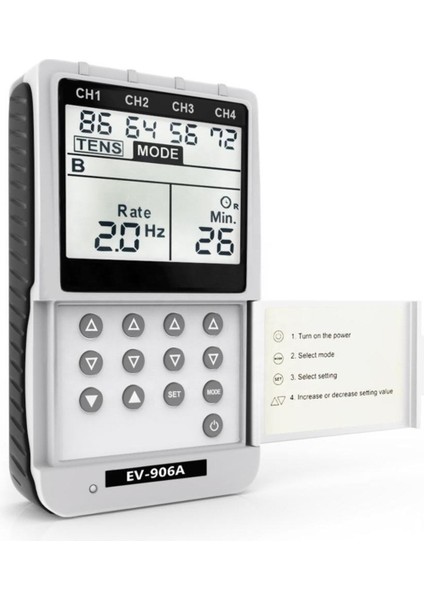 EV-906A Dijital Portatif Ems Tens Cihazı fırsatları