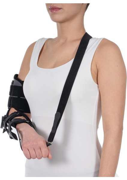 W218 Dirsek Kontraktör Ortezi Tutmalı Sağ-Medium