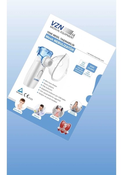 Yeni Taşınabilir Nebülizatör