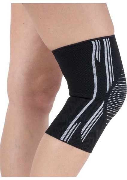 Sportif Elastik Örme Dizlik - Beden: L (W 532-L)