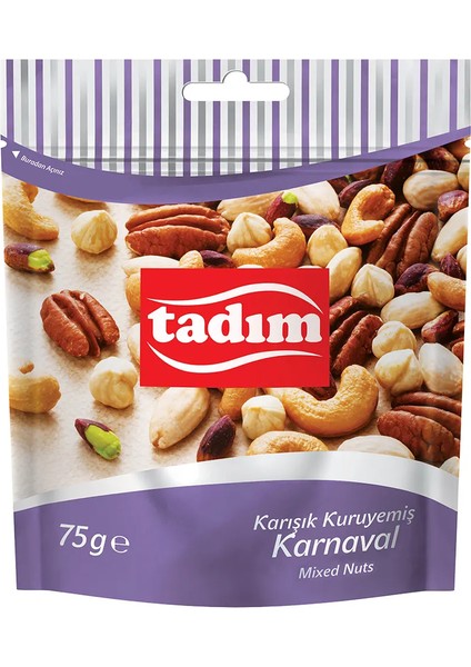 Karışık Kuruyemiş Karnaval 75 gr