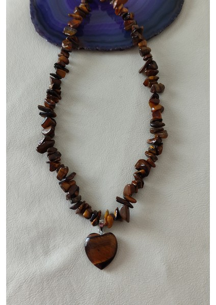 Kaplangözü Kalp Kırıktaş Doğaltaş Kolye fiyatları