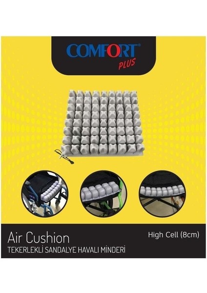 DM-840 Havalı Oturma Minderi 40X40X8