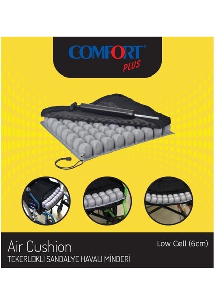 Comfort Plus DM-840 Havalı Oturma Minderi 40X40X8