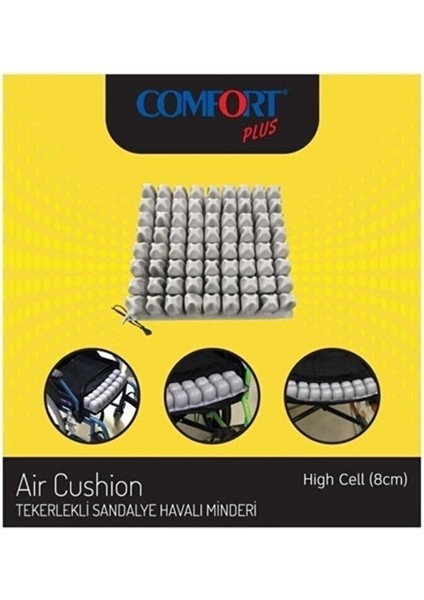 Havalı Minder DM-845 Havalı Oturma Minderi 45X40X6