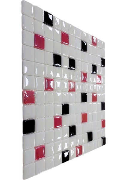Mutfak Tezgah Arası ve Tüm Yaşam Alanları İçin Cam Mozaik. Taş Ölçüleri: 25X25X5 Mm. File Ölçüsü: 31.5X31.5 cm. ( 1 Kutu = 1 m2 Fiyatıdır ) modelleri