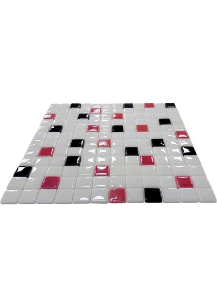 Mutfak Tezgah Arası ve Tüm Yaşam Alanları İçin Cam Mozaik. Taş Ölçüleri: 25X25X5 Mm. File Ölçüsü: 31.5X31.5 cm. ( 1 Kutu = 1 m2 Fiyatıdır ) fırsatları