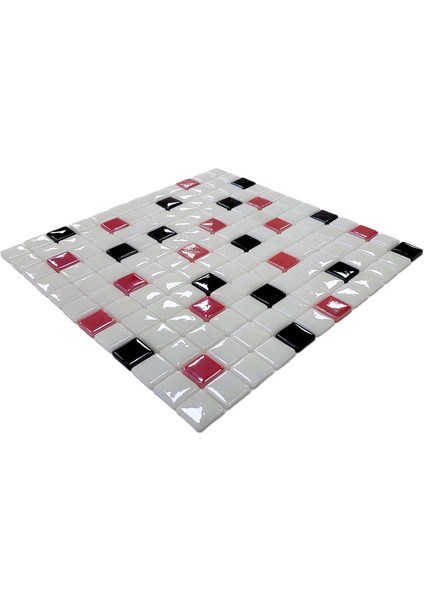 Mutfak Tezgah Arası ve Tüm Yaşam Alanları İçin Cam Mozaik. Taş Ölçüleri: 25X25X5 Mm. File Ölçüsü: 31.5X31.5 cm. ( 1 Kutu = 1 m2 Fiyatıdır ) indirimleri