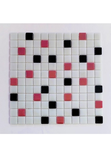 Mutfak Tezgah Arası ve Tüm Yaşam Alanları İçin Cam Mozaik. Taş Ölçüleri: 25X25X5 Mm. File Ölçüsü: 31.5X31.5 cm. ( 1 Kutu = 1 m2 Fiyatıdır )
