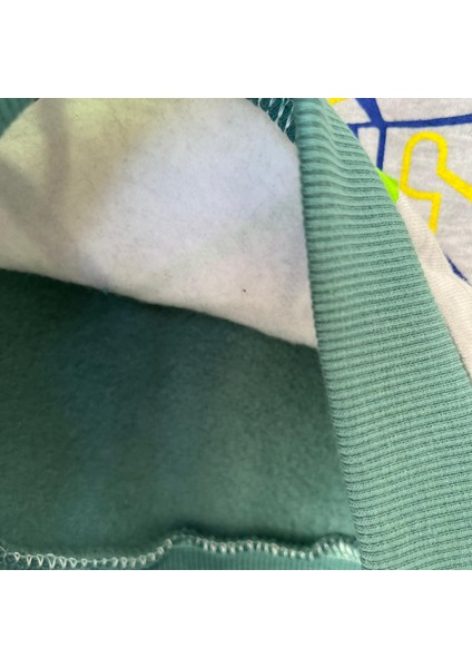 3 Iplik Kışlık, Içi Şardonlu, Baskılı, Düğme Detaylı Alt Üst Takım, Eşofman Takımı fırsatları