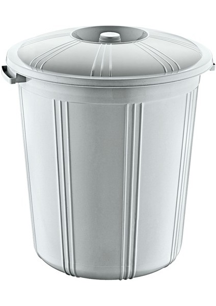 Çöp Kovası Balkon Bahçe Kovası 25 Litre Kilitsiz