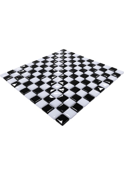 Mutfak Tezgah Arası ve Tüm Yaşam Alanları İçin Cam Mozaik. Taş Ölçüleri: 25X25X5 Mm. File Ölçüsü: 31.5X31.5 cm. ( 1 Kutu = 1 m2 Fiyatıdır )