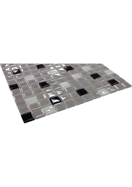 Mutfak Tezgah Arası ve Tüm Yaşam Alanları İçin Cam Mozaik. Taş Ölçüleri: 25X25X5 Mm. File Ölçüsü: 31.5X31.5 cm. ( 1 Kutu = 1 m2 Fiyatıdır )