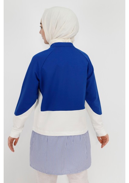 71086 Gömlek Garnili 2 Iplik Kumaş Sweatshirt