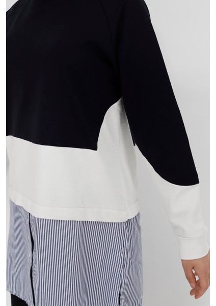 71086 Gömlek Garnili 2 Iplik Kumaş Sweatshirt