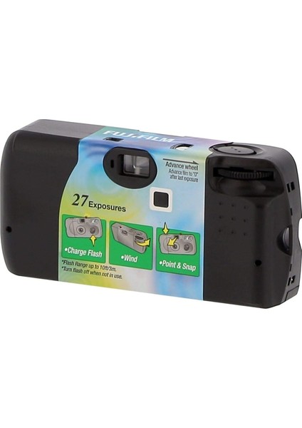 Quicksnap 27 Pozluk Tek Kullanımlık Analog Fotoğraf Makinesi