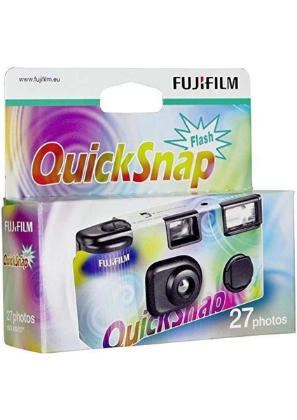 Quicksnap 27 Pozluk Tek Kullanımlık Analog Fotoğraf Makinesi