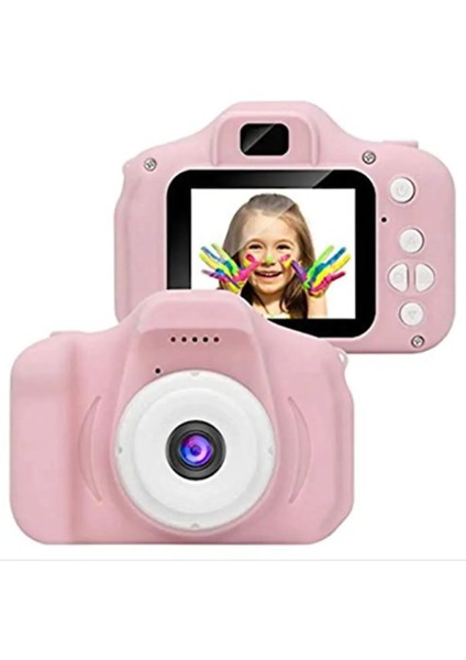 Dijital Fotoğraf Makinesi Mini Çocuk 1080P Hd Kamera Selfie