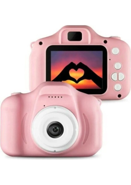 Dijital Fotoğraf Makinesi Mini Çocuk 1080P Hd Kamera Selfie indirimleri