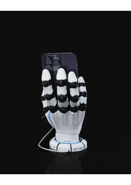 Robot El Figürlü Şarj Bölmeli Telefon Tutucu fırsatları