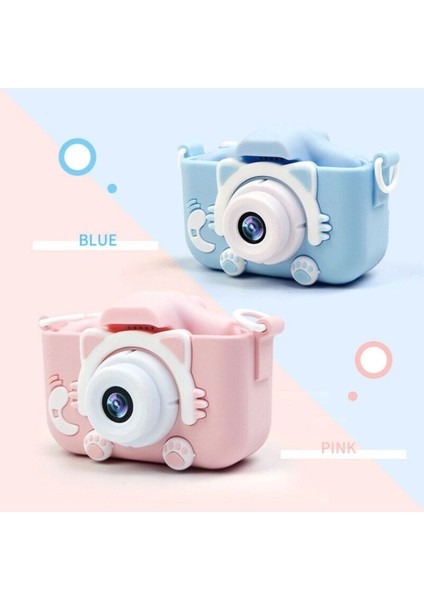 Mini Eğitici Çocuk Fotoğraf Makinesi Kılıflı Kamera Çocuklar Için Dijital Fotoğraf ve Oyun Makinesi fırsatları