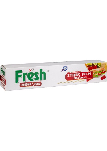 Sa Fresh Streç Film 200 M * 45 cm 8 Mikron Kutulu