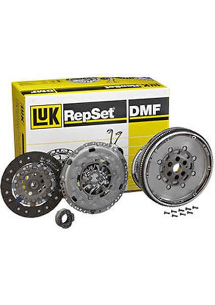 Volantlı Debriyaj Seti T5-Caddy-Golf5-Jetta-A3-Leon Bjb-Axb-Bls-Bkc-Bxe 1,9 Tdi 2290602004 02A141165M 03G141015N 600001600 03L105266E