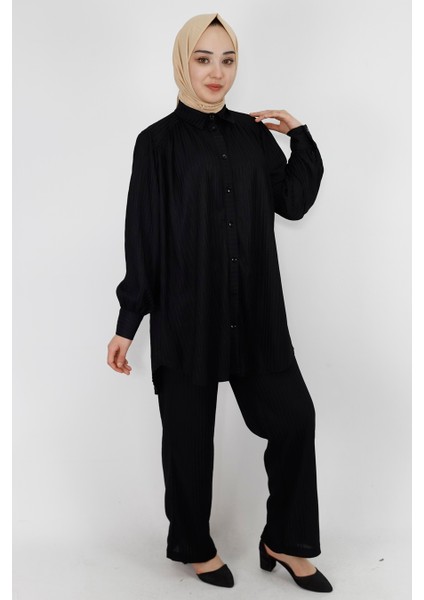 71111 Petek Kumaş Pantolonlu Takım modelleri